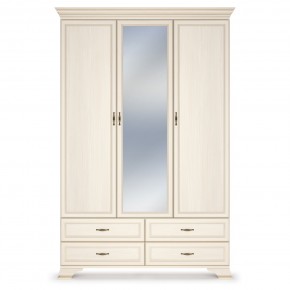 Шкаф распашной трехдверный с зеркалом Сиена в Урае - uray.mebel24.online | фото 4