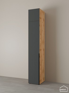 Шкаф с антресолью Linnea MHR-1A-1 2450х400х510 (ДВ-М 11.1.25) в Урае - uray.mebel24.online | фото 5