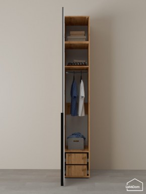 Шкаф с антресолью Linnea MHR-1A-3 2450х400х510 (ДВ-М 11.1.25) в Урае - uray.mebel24.online | фото 6