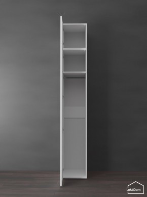 Шкаф с антресолью Linnea MHR-1POA-1 2450х400х510 (Белый-М 11.1.1) в Урае - uray.mebel24.online | фото 4