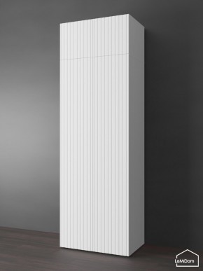 Шкаф с антресолью Linnea MHR-2POA-3 2450х800х510 (Белый-М 11.1.2) в Урае - uray.mebel24.online | фото 1