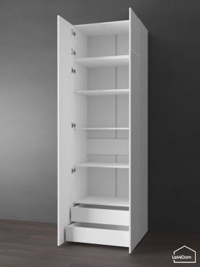 Шкаф с антресолью Linnea MHR-2POA-4 2450х800х510 (Белый-М 11.1.2) в Урае - uray.mebel24.online | фото 5
