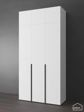 Шкаф с антресолью Linnea MHR-3A-2 2450х1200х510 (Белый-М 11.1.1) в Урае - uray.mebel24.online | фото 1