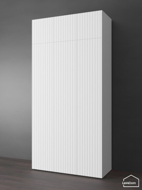 Шкаф с антресолью Linnea MHR-3POA-2 2450х1200х510 (Белый-М 11.1.1) в Урае - uray.mebel24.online | фото 1