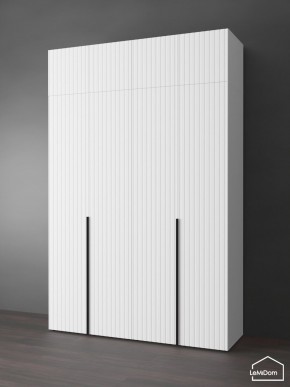 Шкаф с антресолью Linnea MHR-4A-1 2450х1600х510 (Белый-М 11.1.1) в Урае - uray.mebel24.online | фото 1
