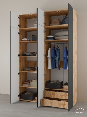 Шкаф с антресолью Linnea MHR-4A-2 2450х1600х510 (ДВ-М 11.1.25) в Урае - uray.mebel24.online | фото 6