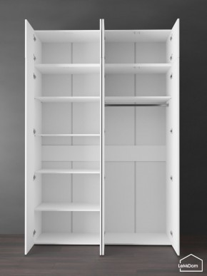 Шкаф с антресолью Linnea MHR-4POA-1 2450х1600х510 (Белый-М 11.1.1) в Урае - uray.mebel24.online | фото 4
