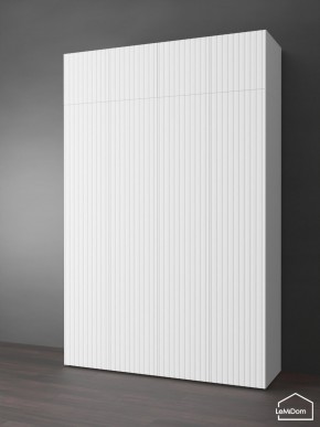 Шкаф с антресолью Linnea MHR-4POA-2 2450х1600х510 (Белый-М 11.1.1) в Урае - uray.mebel24.online | фото 1