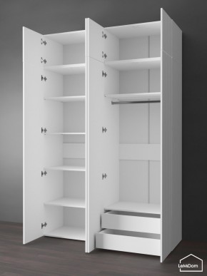 Шкаф с антресолью Linnea MHR-4POA-2 2450х1600х510 (Белый-М 11.1.1) в Урае - uray.mebel24.online | фото 6