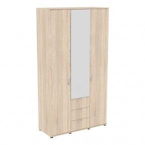 Шкаф с зеркалом Ольга H57_M (ДСС) в Урае - uray.mebel24.online | фото