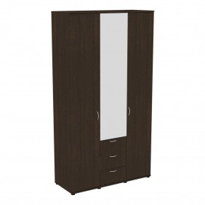 Шкаф с зеркалом Ольга H57_M (Венге) в Урае - uray.mebel24.online | фото