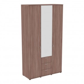 Шкаф с зеркалом Ольга H57_M (ЯШТ) в Урае - uray.mebel24.online | фото