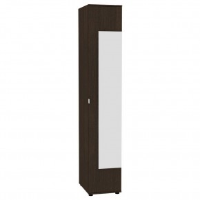 Шкаф с зеркалом "Алиса (H2_M)" с торцевой ручкой (Венге) в Урае - uray.mebel24.online | фото