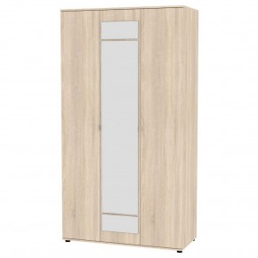 Шкаф с зеркалом "Алиса (H5_M)" с торцевой ручкой (ДСС) в Урае - uray.mebel24.online | фото