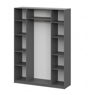Шкаф ШК-5 (1600) Графит серый в Урае - uray.mebel24.online | фото 3