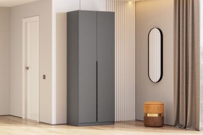 Шкаф ШК-5 + 2 полки (800) Графит серый в Урае - uray.mebel24.online | фото 2