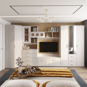 Шкаф угловой Белла (Ясень белый) в Урае - uray.mebel24.online | фото 3