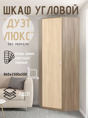 Шкаф угловой Дуэт Люкс без зеркала в Урае - uray.mebel24.online | фото 7