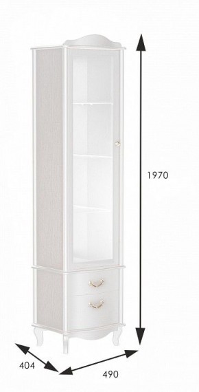 Шкаф-витрина Джульетта в Урае - uray.mebel24.online | фото 3