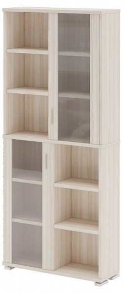 Шкаф-витрина Домино ПУ-30-2-ФС в Урае - uray.mebel24.online | фото 2
