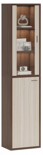 Шкаф-витрина Домино СУ(ш1в2)+1ФГ+1ФС в Урае - uray.mebel24.online | фото 2