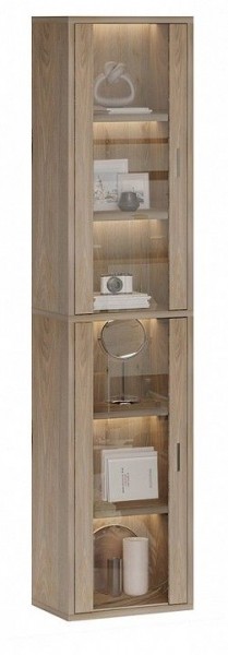 Шкаф-витрина Домино СУ(ш1в2)+2ФС в Урае - uray.mebel24.online | фото 2