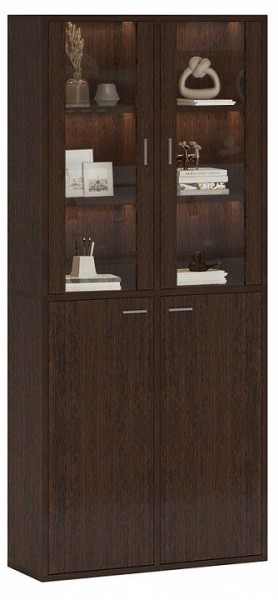 Шкаф-витрина Домино СУ(ш2в2)+2ФС+2ФГ в Урае - uray.mebel24.online | фото 3