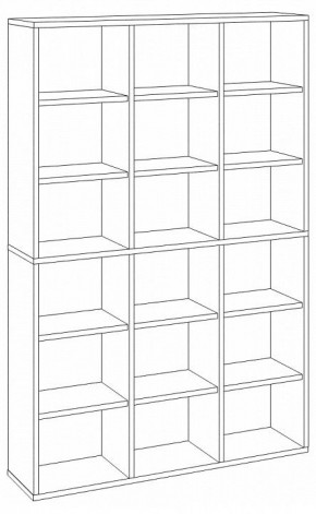 Шкаф-витрина Домино СУ(ш3в2)+3ФГ+3ФС в Урае - uray.mebel24.online | фото 3