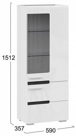 Шкаф-витрина Фьюжн ТД-260.07.27 в Урае - uray.mebel24.online | фото 6