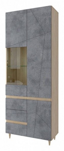 Шкаф-витрина Киото СТЛ.339.02 в Урае - uray.mebel24.online | фото 2