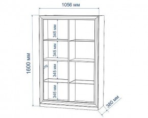 Шкаф-витрина Нобиле ШВтН ФСД-ФСД в Урае - uray.mebel24.online | фото 2