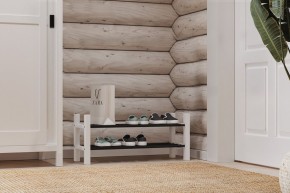Скамья 85х37 Кантри для обуви белая в Урае - uray.mebel24.online | фото 4