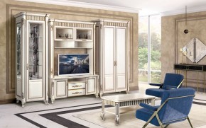 СКАРЛЕТ Гостиная (модульная) Ясень белый в Урае - uray.mebel24.online | фото