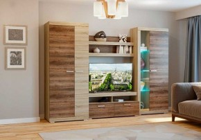 СОНАТА ГОСТИНАЯ НАБОР №ДСДС-5 (Дуб сонома/Дуб сакраменто) в Урае - uray.mebel24.online | фото