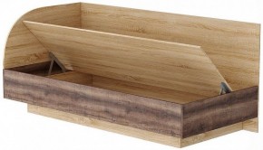 СОНАТА КРС- 900 Кровать (софа) с ПМ (дуб сонома/дуб сакраменто) в Урае - uray.mebel24.online | фото 2