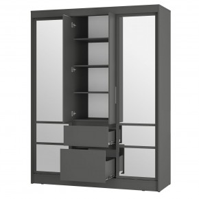 Спальня Симпл (графит) модульная в Урае - uray.mebel24.online | фото 46
