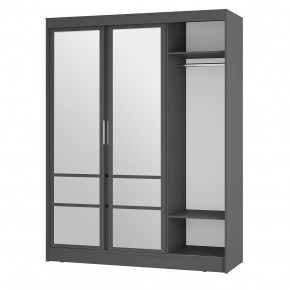 Спальня Симпл (графит) модульная в Урае - uray.mebel24.online | фото 48