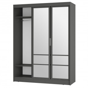 Спальня Симпл (графит) модульная в Урае - uray.mebel24.online | фото 50