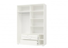 АДЕЛИНА Спальный гарнитур (модульный) Рамух белый в Урае - uray.mebel24.online | фото 7