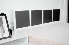 Спальный гарнитур Парус (Белый/Графит) модульный в Урае - uray.mebel24.online | фото 16