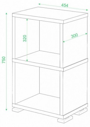 Стеллаж-колонка Домино СБ-15/2 в Урае - uray.mebel24.online | фото 3
