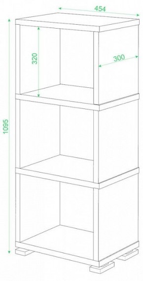 Стеллаж-колонка СБ-15/3 в Урае - uray.mebel24.online | фото 2