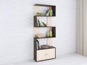 Стеллаж Ромео-2 венге/дуб молочный в Урае - uray.mebel24.online | фото