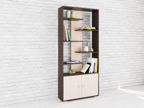 Стеллаж Ромео-4 венге/дуб молочный в Урае - uray.mebel24.online | фото