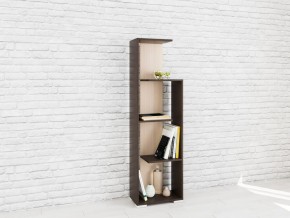 Стеллаж Ромео-6 Дуб молочный/Венге в Урае - uray.mebel24.online | фото