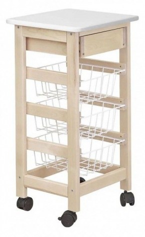 Стеллаж С ящиком и корзинами в Урае - uray.mebel24.online | фото 2