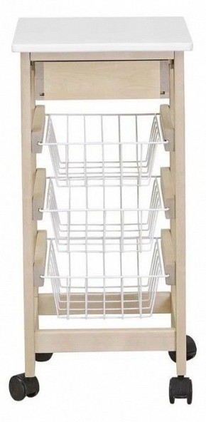 Стеллаж С ящиком и корзинами в Урае - uray.mebel24.online | фото 3