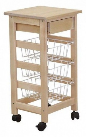 Стеллаж С ящиком и корзинами в Урае - uray.mebel24.online | фото 3
