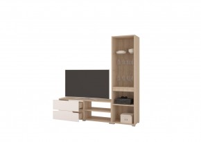 Стенка АНТАЛИЯ 1 (Сонома/Графит софт) в Урае - uray.mebel24.online | фото 2