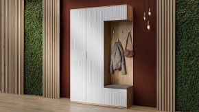 Стенка для прихожей Хилтон №4 в Урае - uray.mebel24.online | фото 2